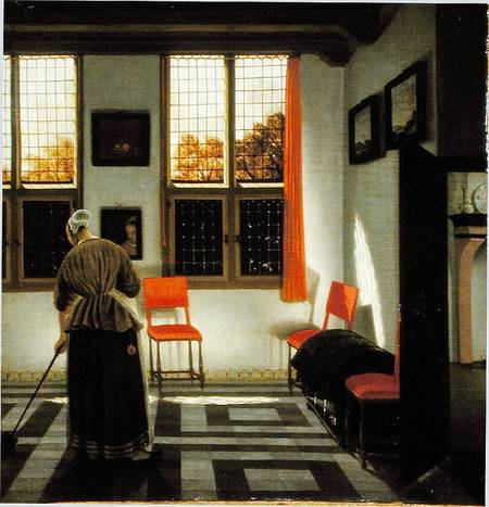 A Dutch Interior von Pieter Janssens
