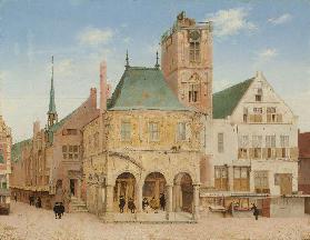 Das alte Rathaus von Amsterdam 1657