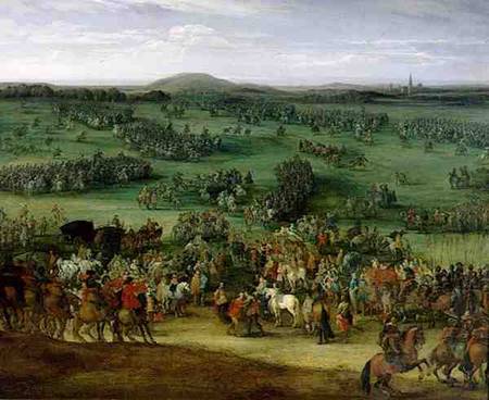 The Battle of Nordlingen II von Pieter Meulener