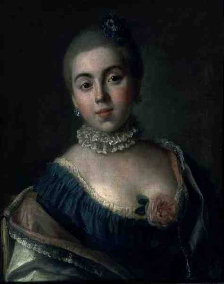 Portrait of Princess Ekaterina Golitsyna von Pietro Antonio Conte Rotari