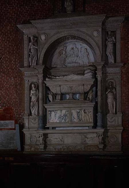 Tomb of Doge Nicolo Marcello (d.1474) von Pietro  Lombardo