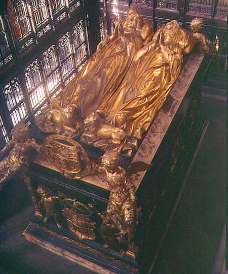 Tomb of Henry VII (1457-1509) and his Wife, Elizabeth of York von Pietro Torrigiano