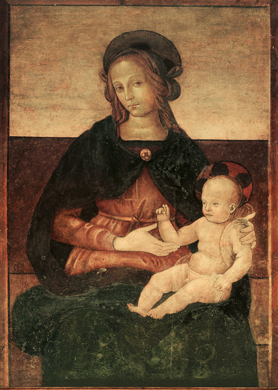 Maria mit Kind von Pinturicchio