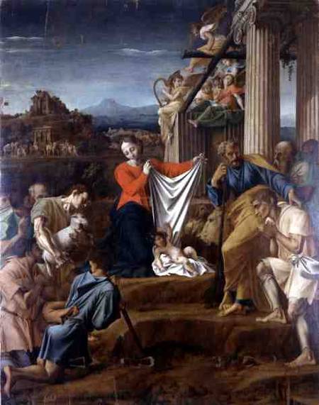 Nativity von Polidoro  da Caravaggio