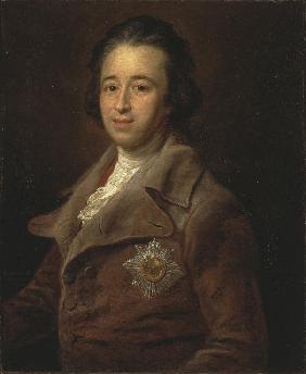 Porträt des Fürsten Alexander Kurakin (1752-1818) 1782