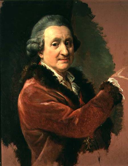 Self Portrait von Pompeo Girolamo Batoni