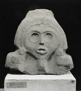 Head of Centeocihuatl, Goddess of Maize, Huastecan c.1000-125