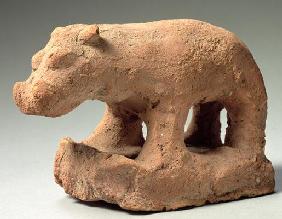 Hippopotamus, 4th millennium BC (fired clay) 17th