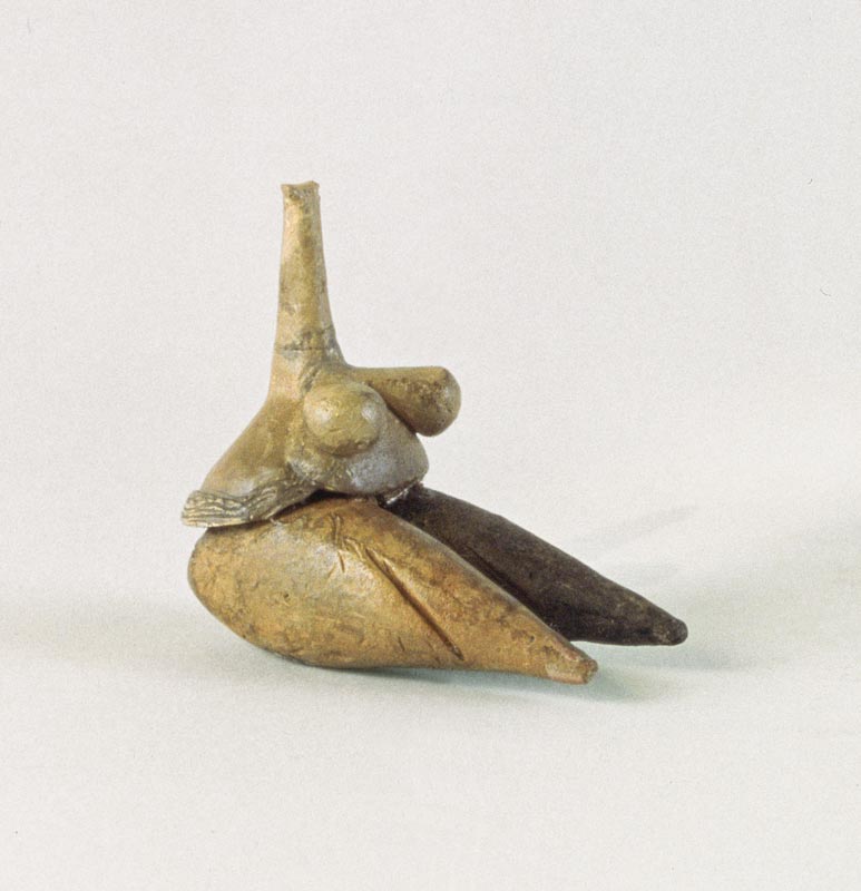 Figurine of a nude woman, known as the 'Venus of Sarab', from Tappeh Sarab, Iran von Prehistoric