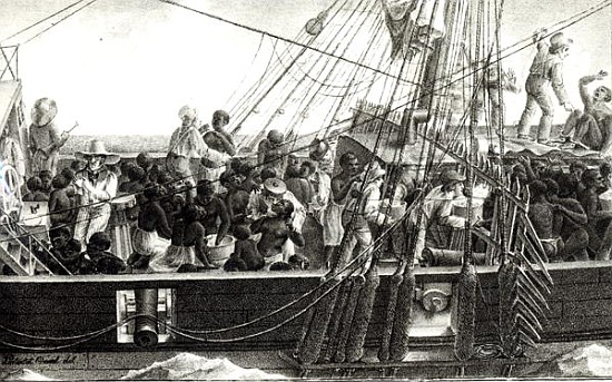 Transport of Slaves in the Colonies von Pretextat Ousel