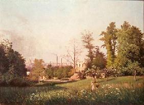 In the Park at Issy-les-Moulineaux 1876