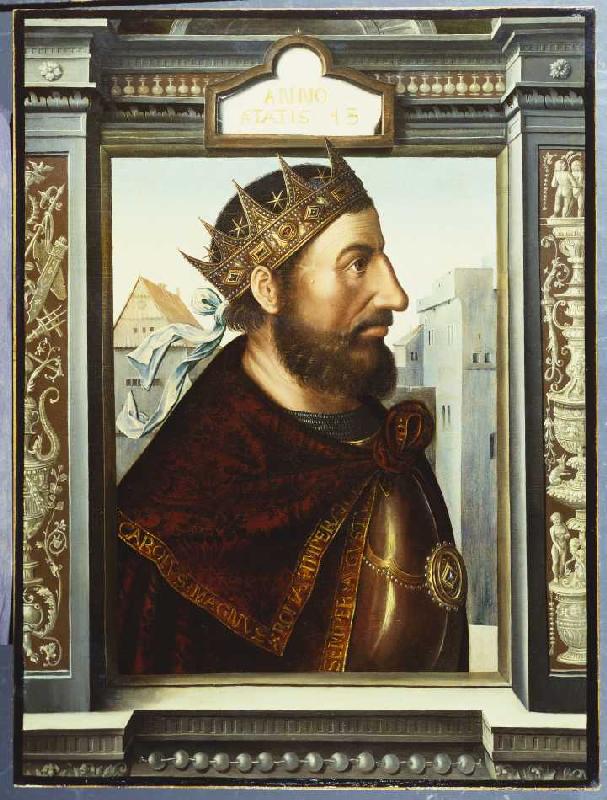 Karl der Große (ca von Quinten Massys