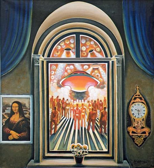 Eternity, 1968 (oil on canvas)  von Radi  Nedelchev