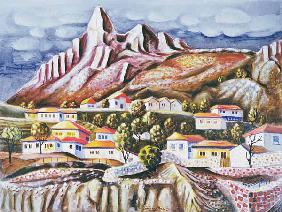 Melnik, 1973 (oil on canvas) 