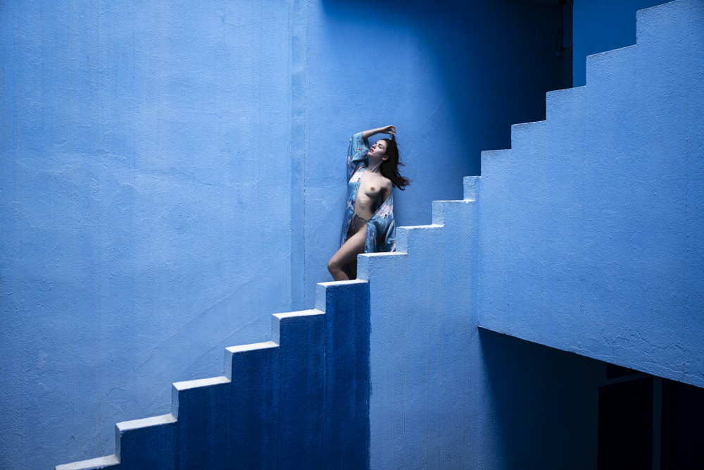 Leidenschaft in Blau II von Rafael L. Bardají