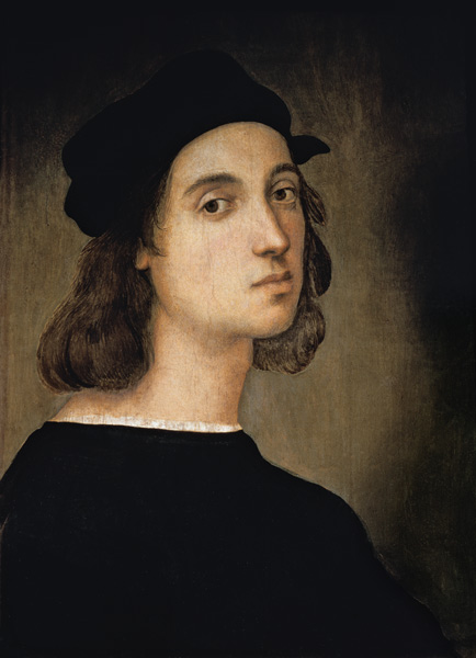 Raphael / Self-portrait / c.1506 von Raffael - Raffaello Santi