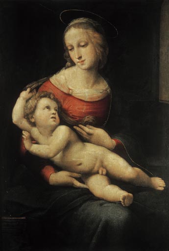 Maria mit dem Kind von Raffael - Raffaello Santi