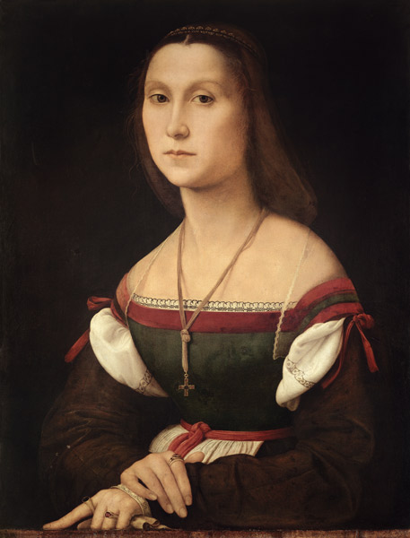 Portrait of a Woman (La Muta) von Raffael - Raffaello Santi