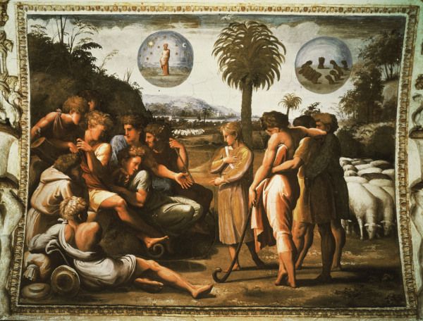 Raphael /Joseph tells his dream /c.1515 von Raffael - Raffaello Santi