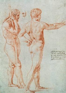 Raphael, Three Male Nudes