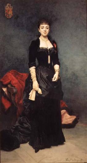 Portrait of the Duchess of Berwick and Alba 1881