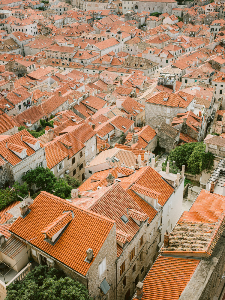 Dächer von Dubrovnik von Raisa Zwart