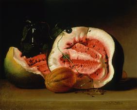 Melonen und Prunkwinden 1813