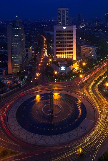 Kreisverkehr Hotel Indonesia
