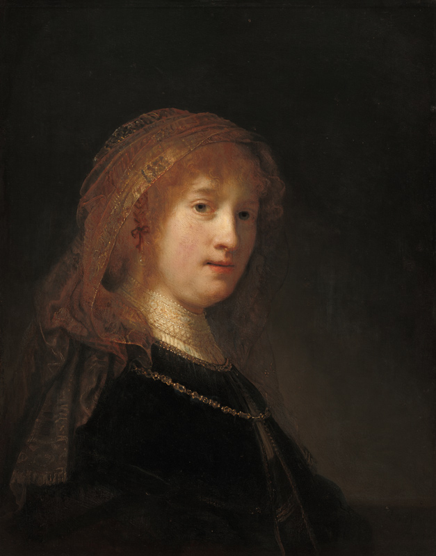 Porträt von Saskia van Uylenburgh von Rembrandt van Rijn