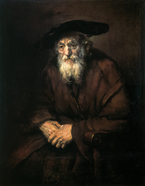 Portrait of an Old Jew von Rembrandt van Rijn