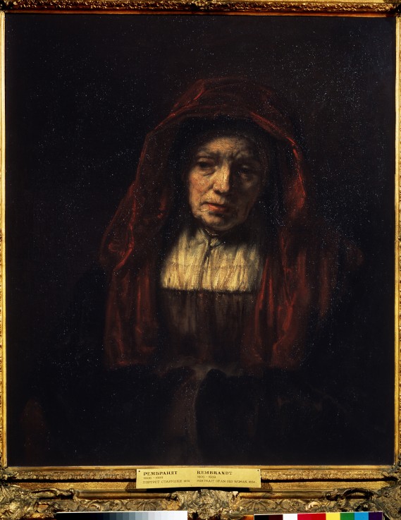 Bildnis einer alten Frau von Rembrandt van Rijn