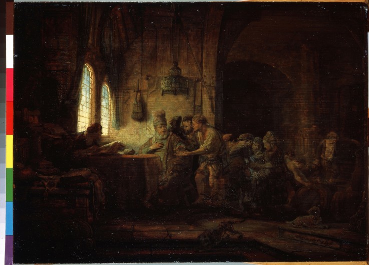 Das Gleichnis von den Arbeitern im Weinberg von Rembrandt van Rijn
