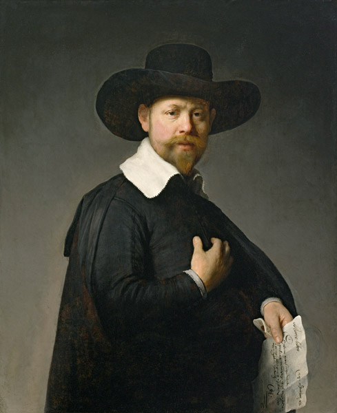 Der Kaufmann Martin Looten von Rembrandt van Rijn