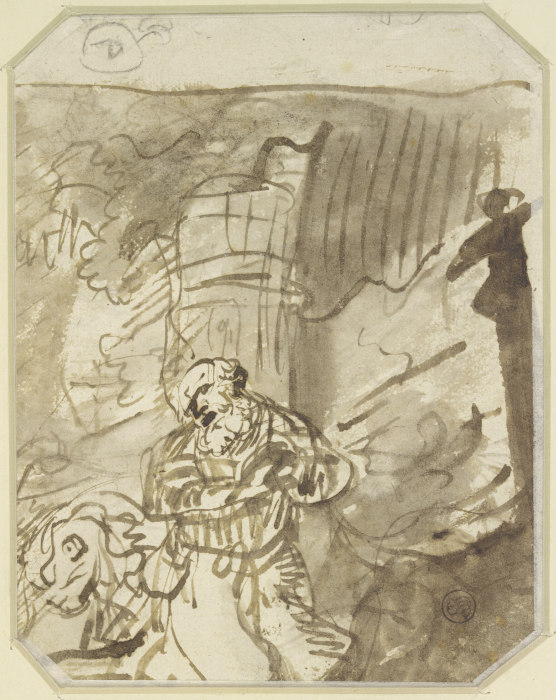 Heiliger Hieronymus im Gebet von Rembrandt van Rijn