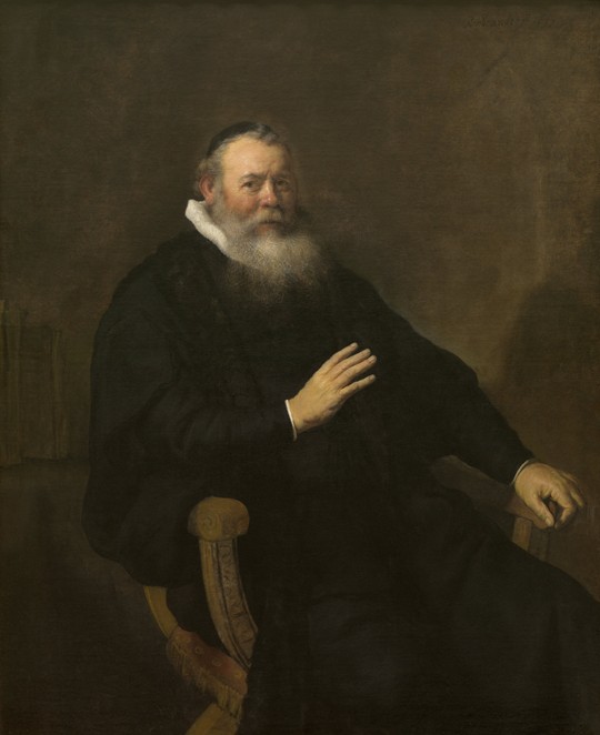 Porträt von Eleazar Swalmius (1582-1652) von Rembrandt van Rijn