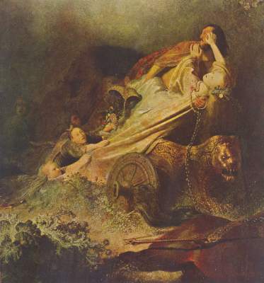Raub der Proserpina von Rembrandt van Rijn