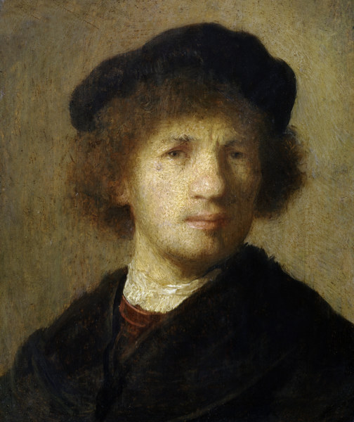 Rembrandt / Self-portrait / c. 1630 von Rembrandt van Rijn