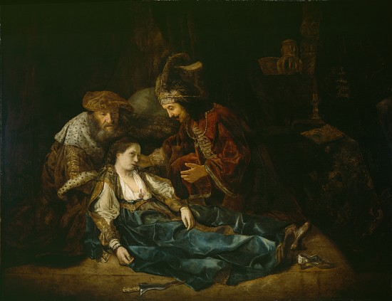 The Death of Lucretia, mid 1640s von Rembrandt van Rijn