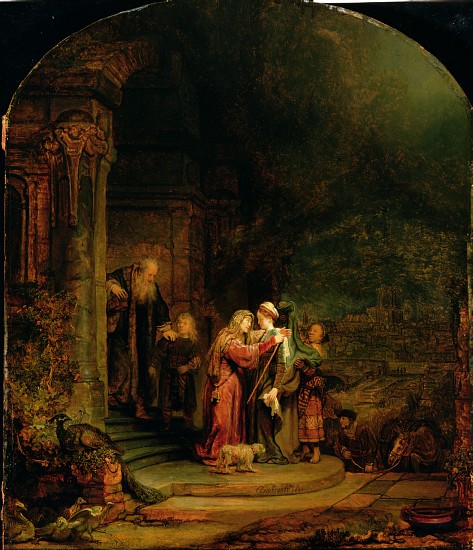 The Visitation von Rembrandt van Rijn