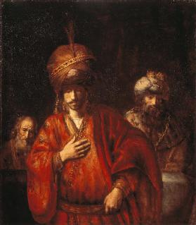 Die Verurteilung Hamans (David und Urias) 1665