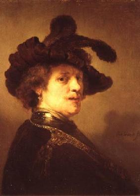 Self Portrait in Fancy Dress 1635-36