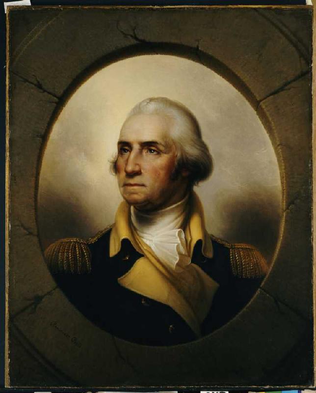 George Washington. von Rembrandt Peale