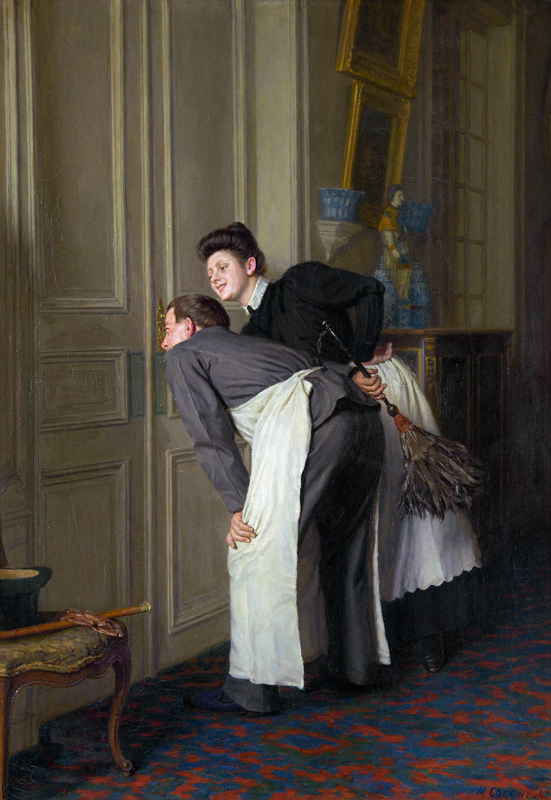 Madame Recoit, 1908 (oil on canvas) von Rémy Cogghe