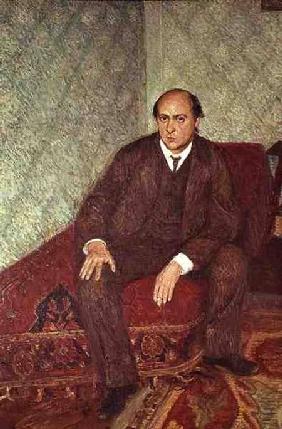 Portrait of Arnold Schonberg (1874-1951) c.1905-6