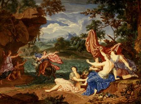 The Rape of Europa (gouache) von Richard van Orley