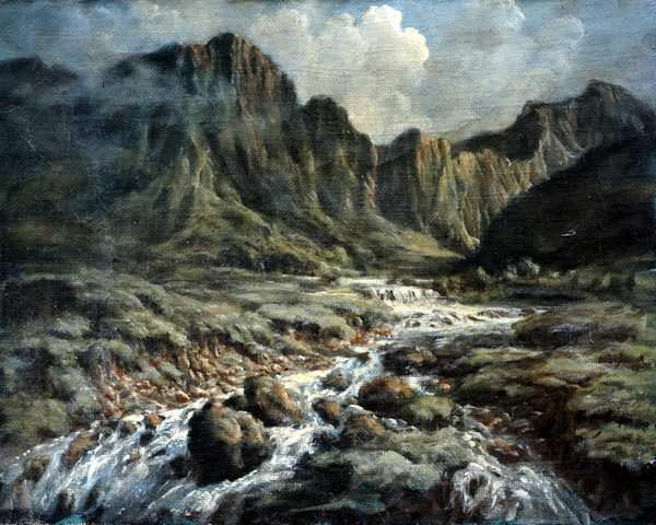 Mountain River von Richard  Willis