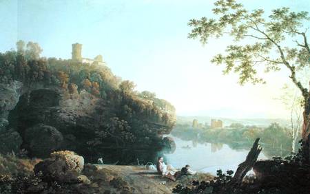 Classical Landscape: View on the Arno von Richard Wilson