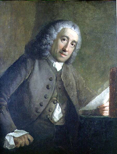 Portrait of Francis Fauquier, (c.1704-68) Lieutenant Governor of Virginia in the American Colonies von Richard Wilson