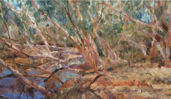 Dead Leaves Living it up in the Pilbara von Robert Booth Charles