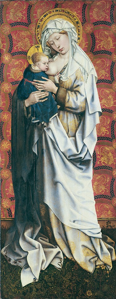 Flémaller Tafeln: Stillende Madonna von Robert Campin